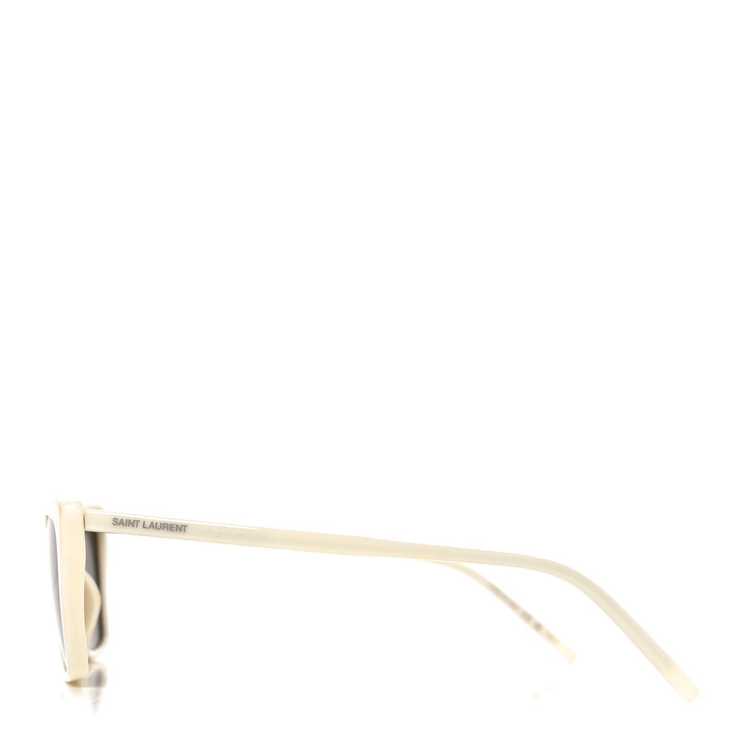 Acetate Cat Eye Mica Thin SL 737 Sunglasses Ivory