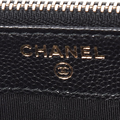 Chanel Caviar Quilted Small Boy Clutch With Chain Black 10 of 13