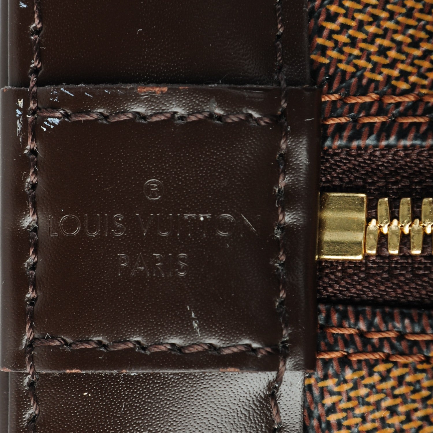 Louis Vuitton Damier Ebene Alma PM 6 of 8