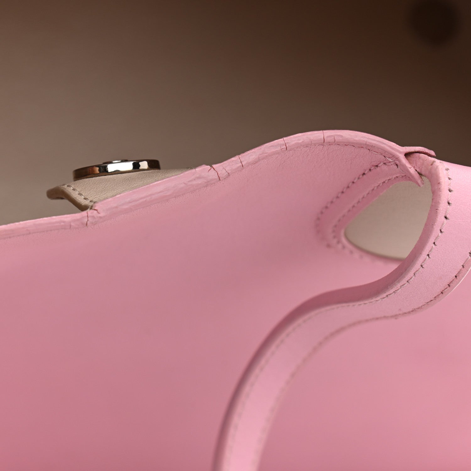 Christian Dior Calfskin Small Addict Shopping Tote Pink 12 of 16