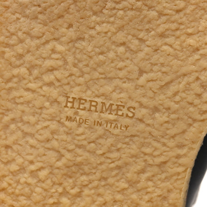 Hermes Calfskin Honey Boots 36 Black 6 of 10