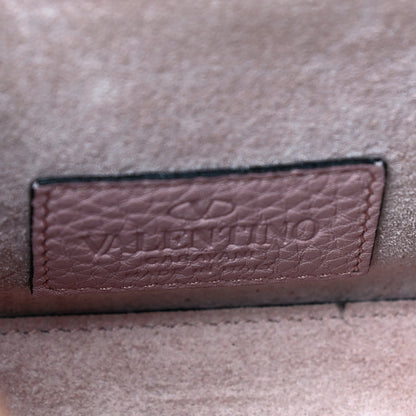 Valentino Garavani Grained Calfskin Mini My Rockstud Frame Bag Poudre 8 of 20