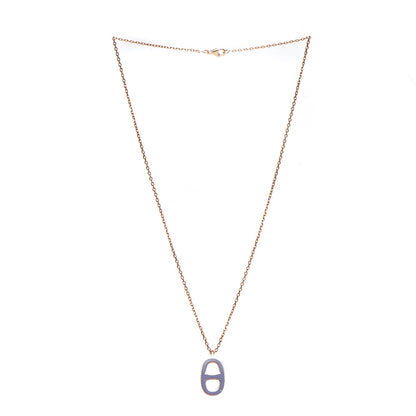 Hermes Laquered Iliade Pendant Necklace 3 of 6