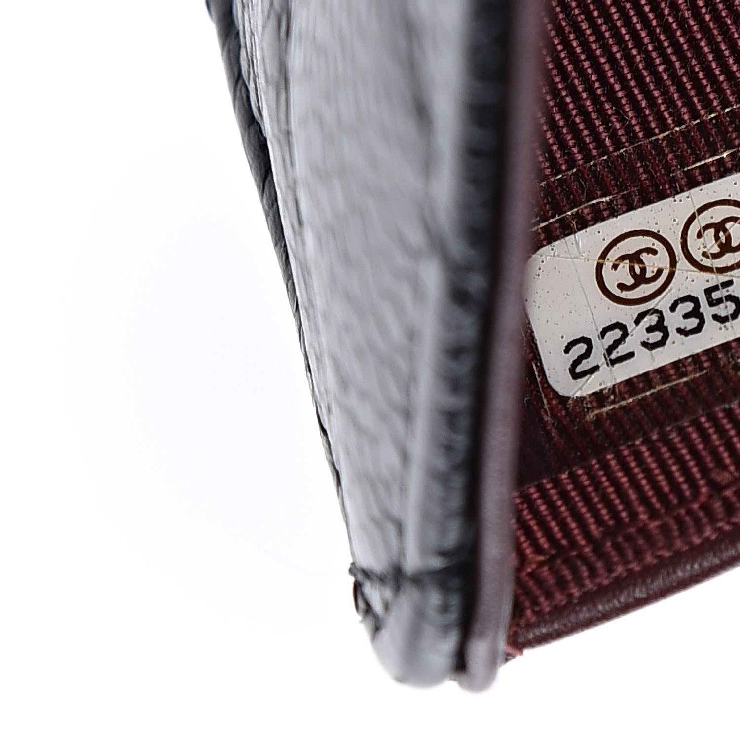 Chanel Caviar Quilted Zipped Pocket Wallet Black 8 of 9