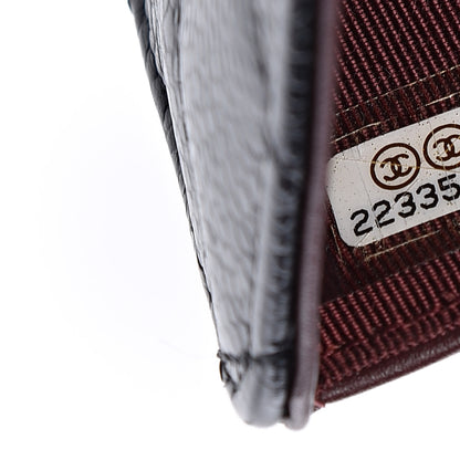 Chanel Caviar Quilted Zipped Pocket Wallet Black 8 of 9