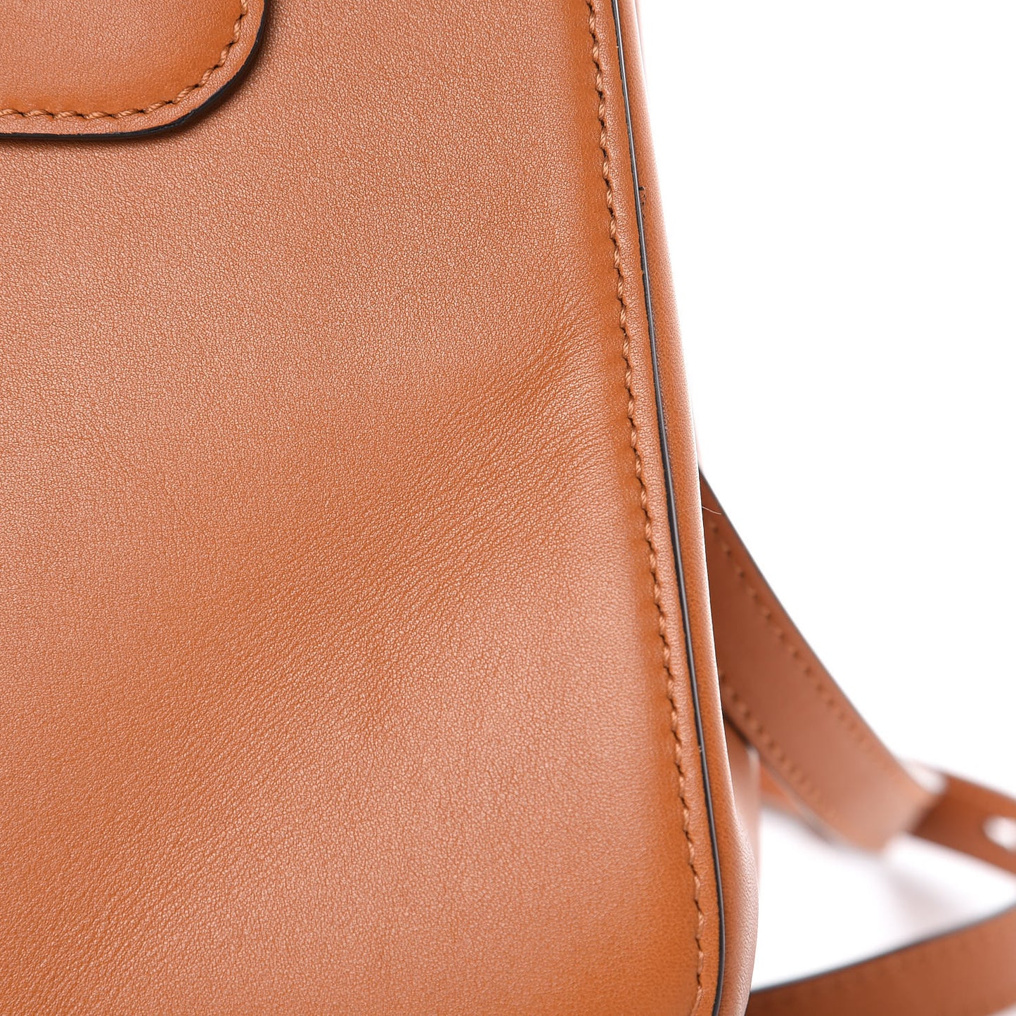 Nappa Barocco Virtus Top Handle Bag Brown