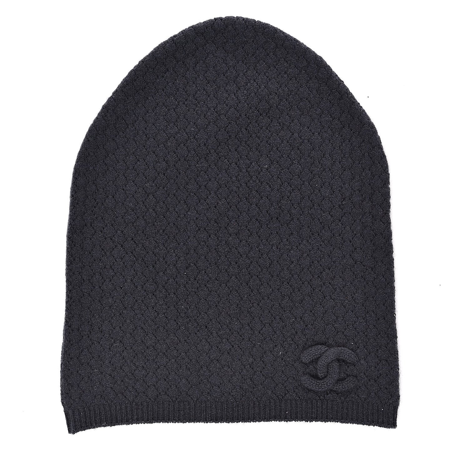Cashmere CC Beanie Hat Dark Grey