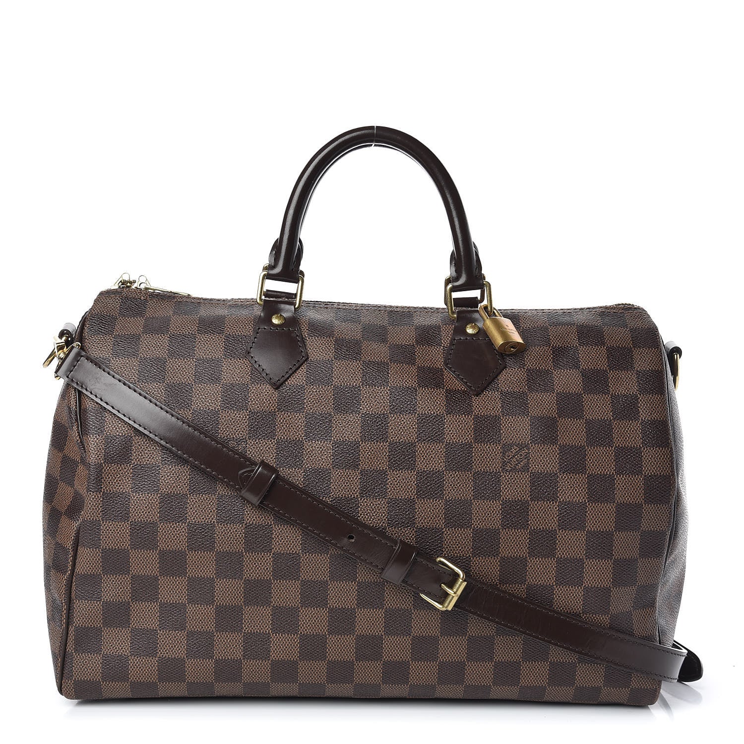 Louis Vuitton Damier Ebene Speedy Bandouliere 35 1 of 10