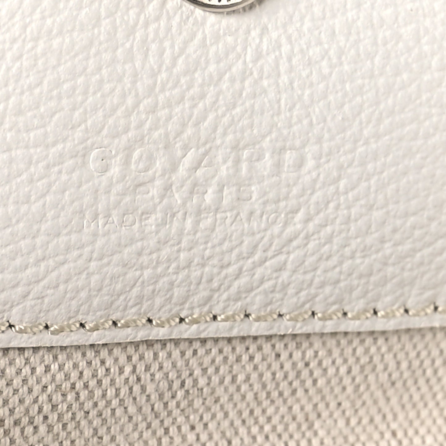 Goyardine Saint Louis PM White