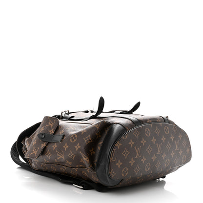 Louis Vuitton Monogram Macassar Christopher PM Backpack 4 of 13