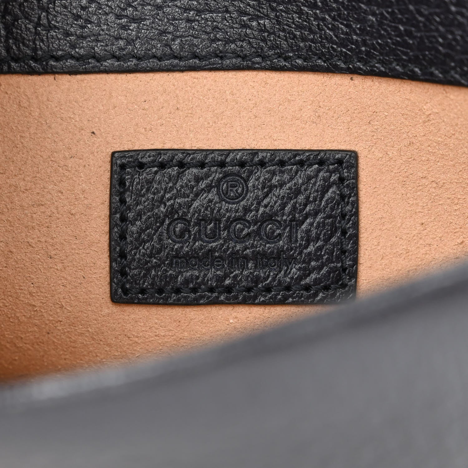 Gucci GG Supreme Monogram Textured Dollar Calfskin Super Mini Dionysus Shoulder Bag Beige Blue 6 of 11