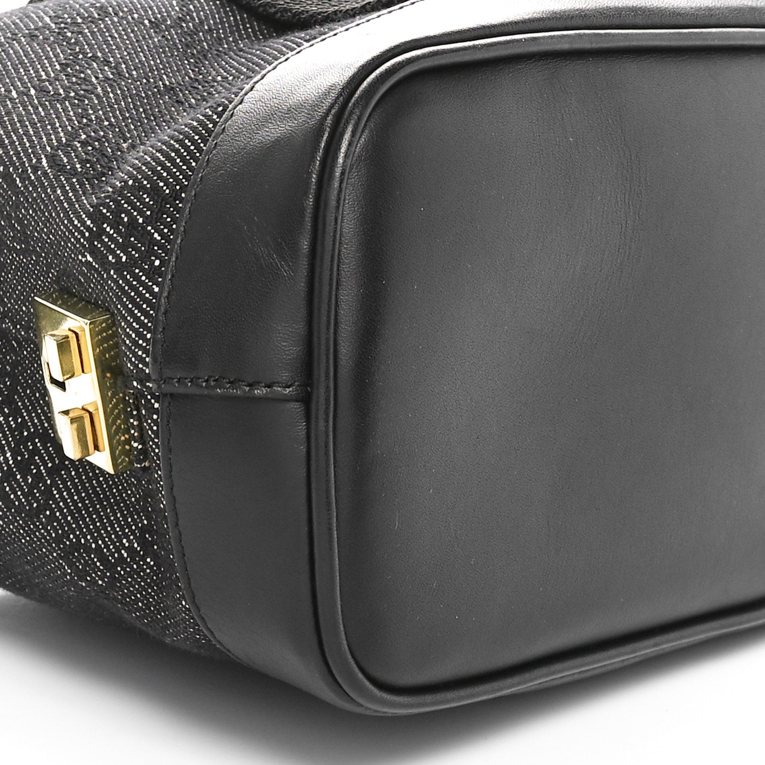 Gucci Monogram Carry On Duffle Bag Black 9 of 10