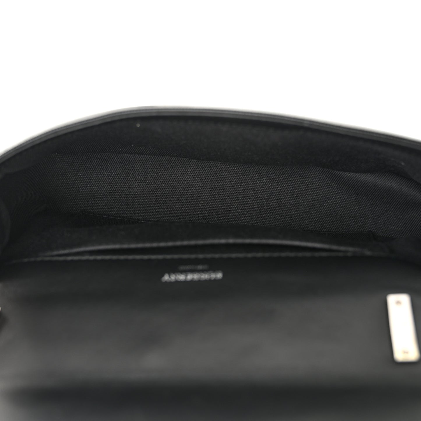 Patent Quilted House Check Lola Bag Black