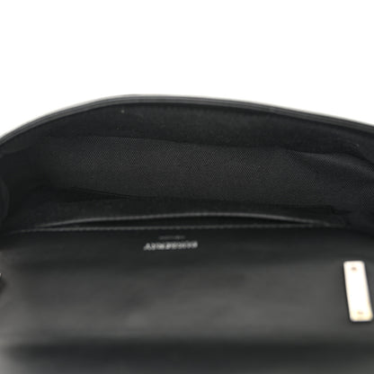 Burberry Patent Quilted House Check Lola Bag Black 5 of 11