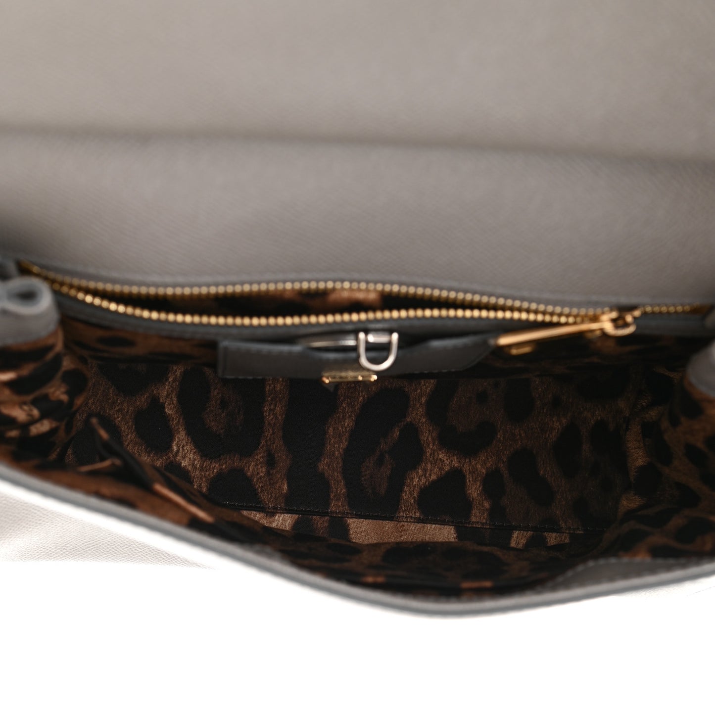 Dauphine Large Miss Sicily Satchel Grey