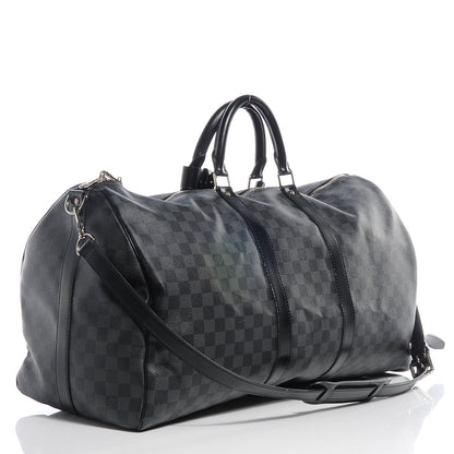 Louis Vuitton Damier Graphite Keepall Bandouliere 55 3 of 7