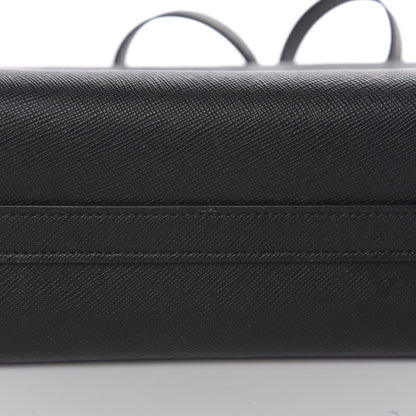 Prada Saffiano Esplanade Crossbody Bag Black 8 of 9