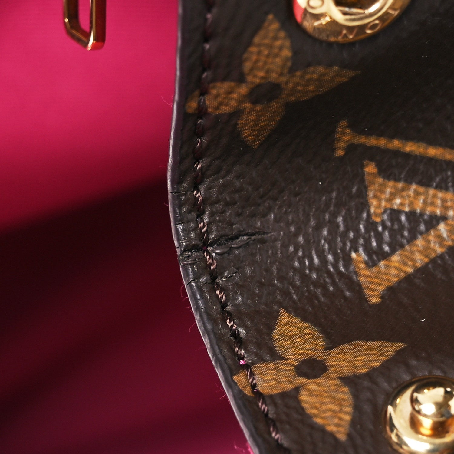 Louis Vuitton Monogram Cluny BB Bordeaux Fuchsia 18 of 18