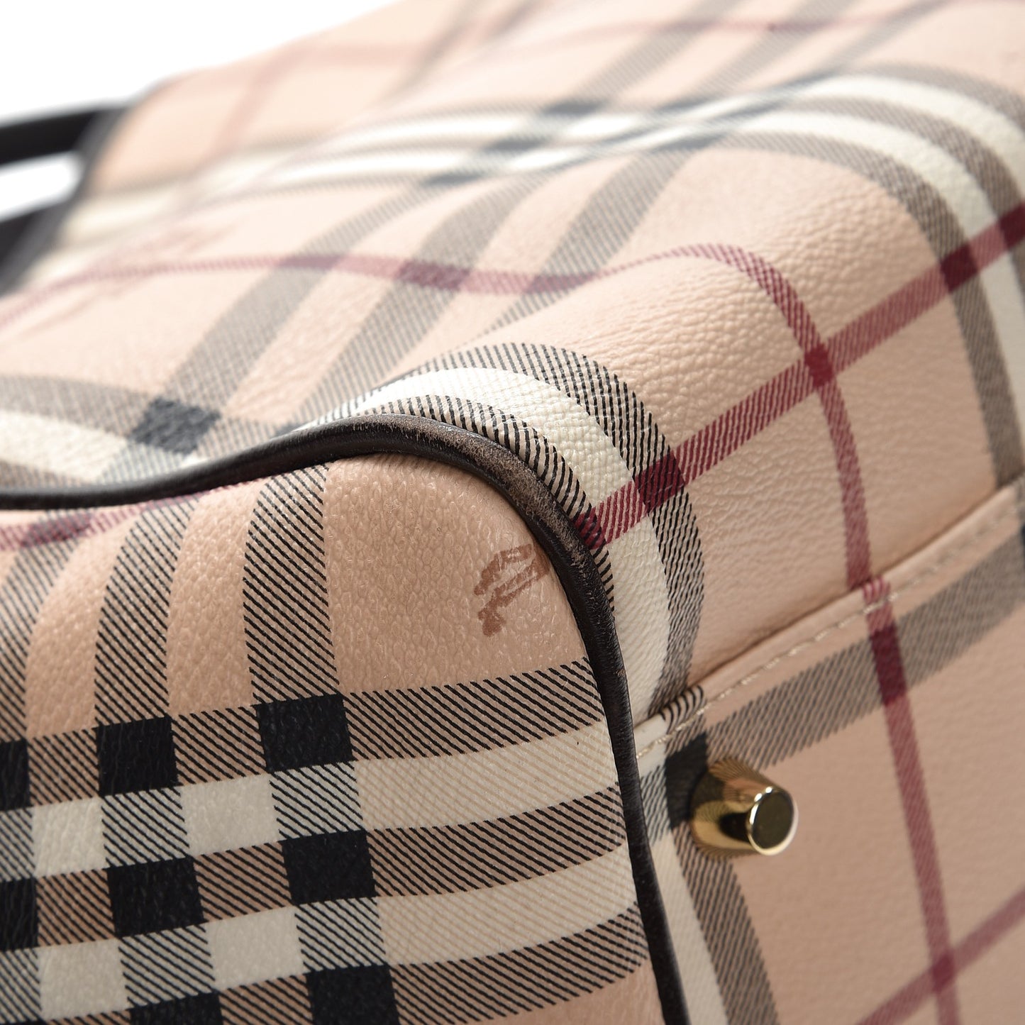 Haymarket Check Small Canterbury Tote Chocolate