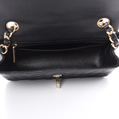 Chanel Caviar Quilted Mini Rectangular Flap Black 5 of 11
