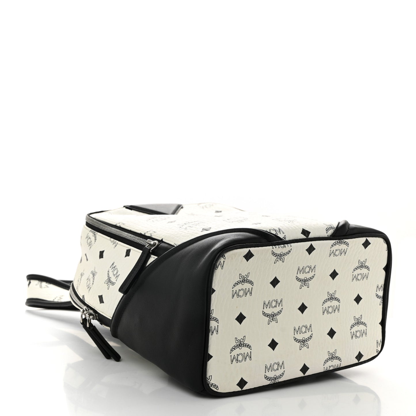 Visetos Small Duke Backpack White Black