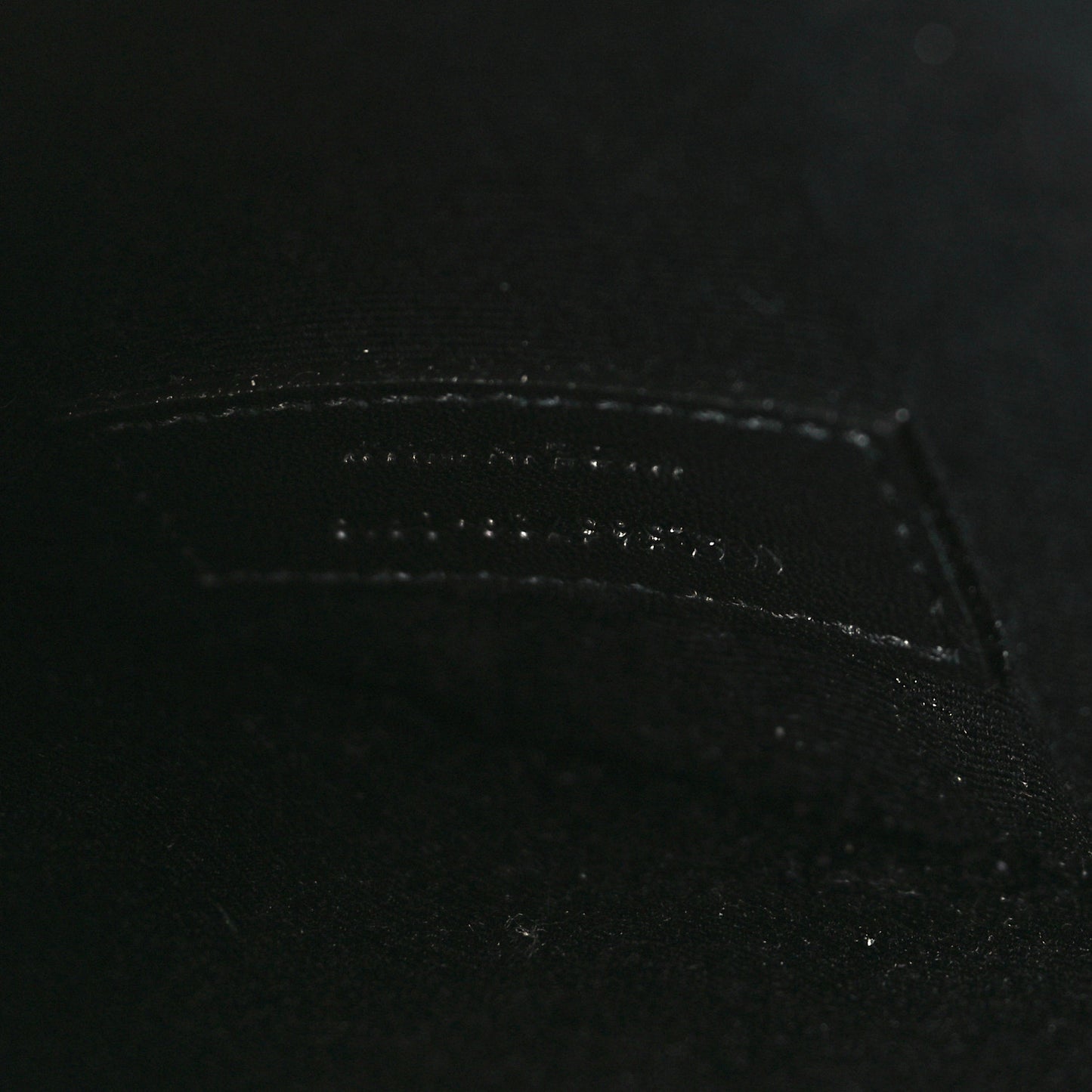 Calfskin Crocodile Embossed Uptown Monogram Clutch Black