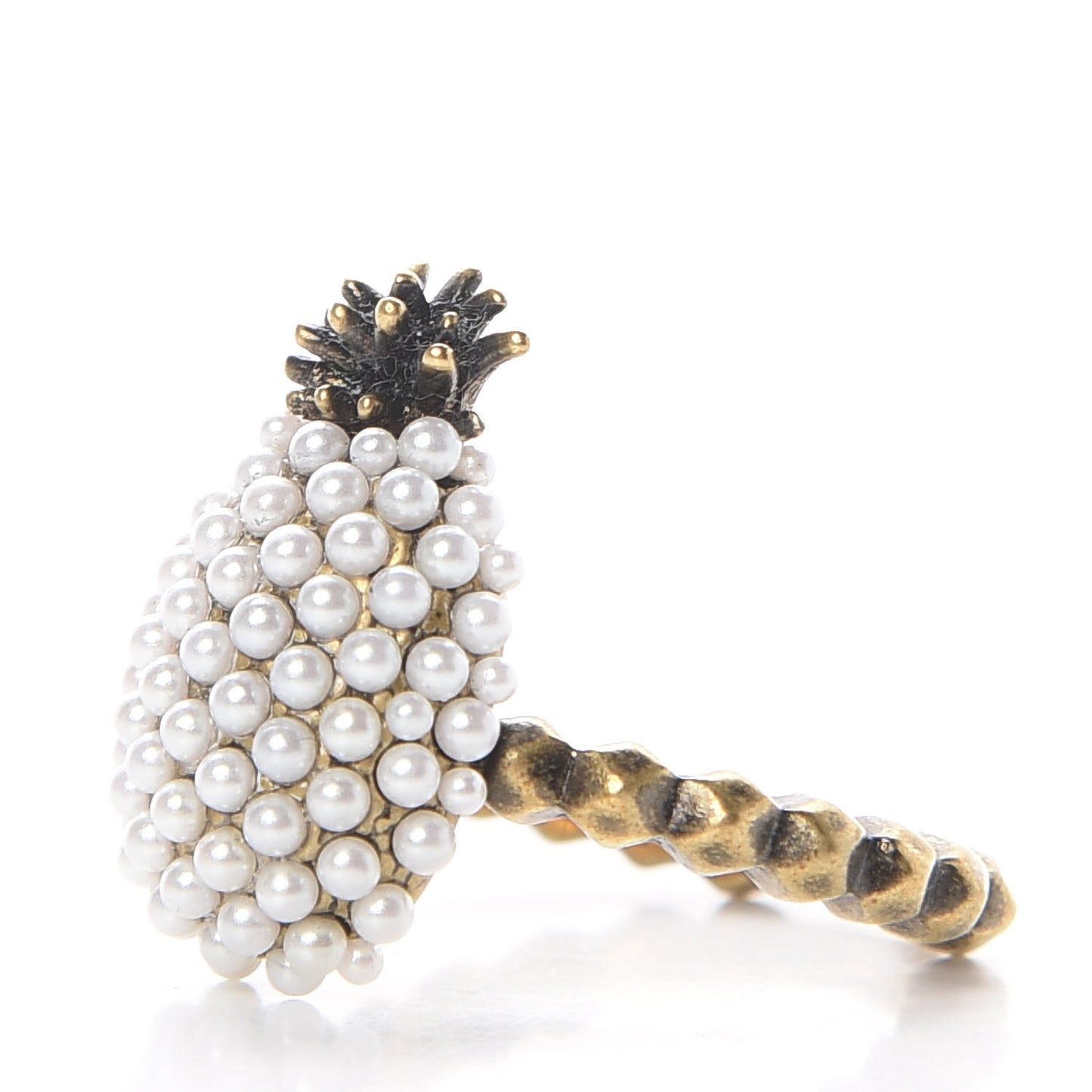 Pearl Pineapple Ring L Cream