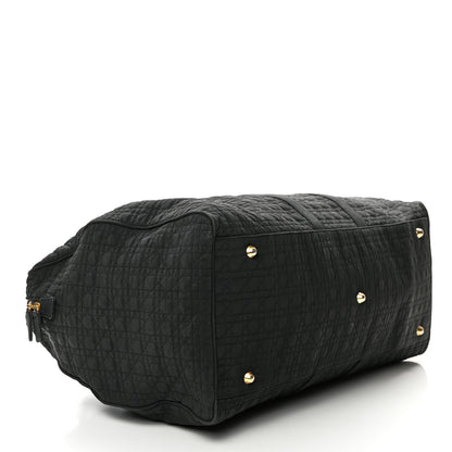 Christian Dior Nylon Cannage Duffle Bag Black 3 of 14