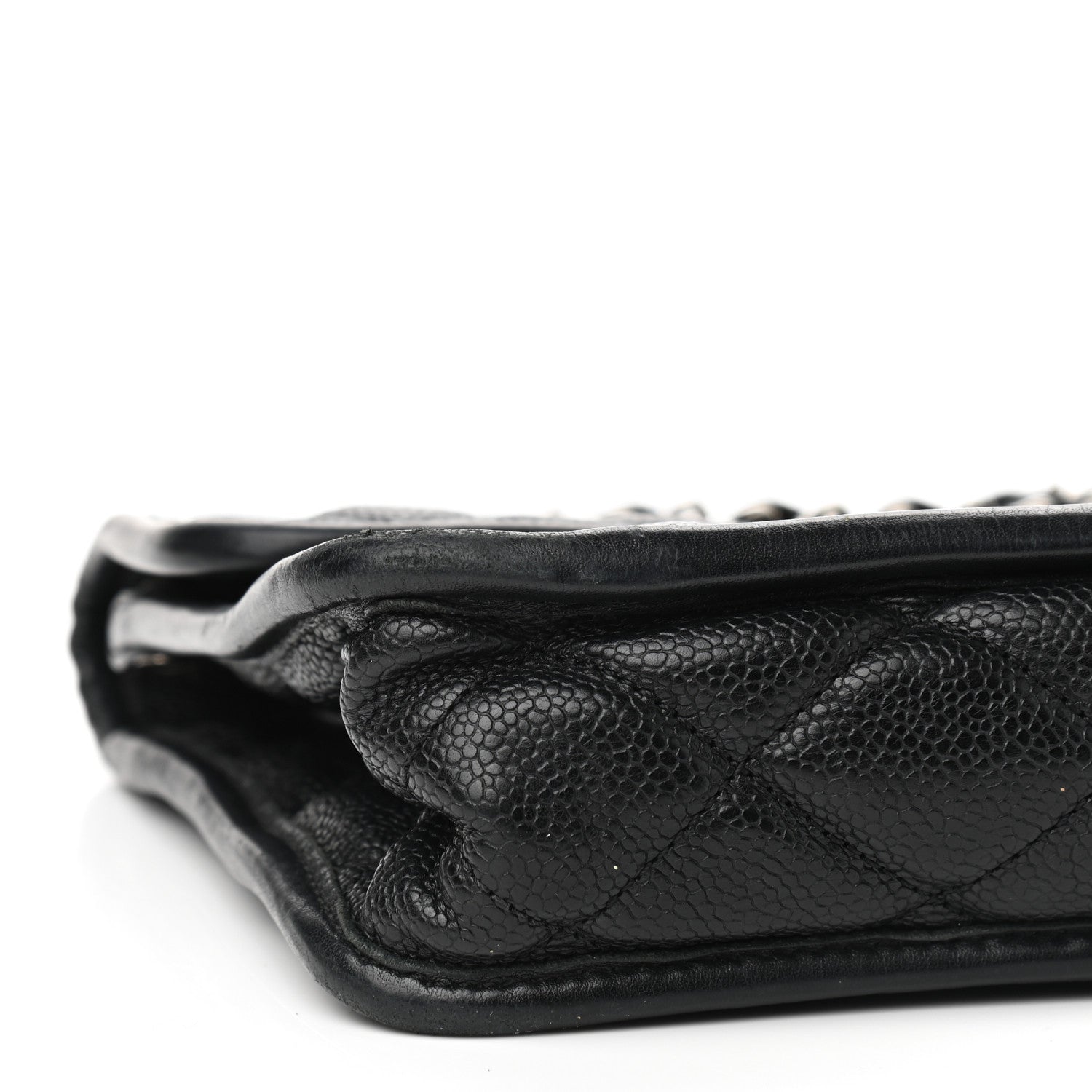 Chanel Caviar Quilted Medium French Riviera Flap Black 11 of 12