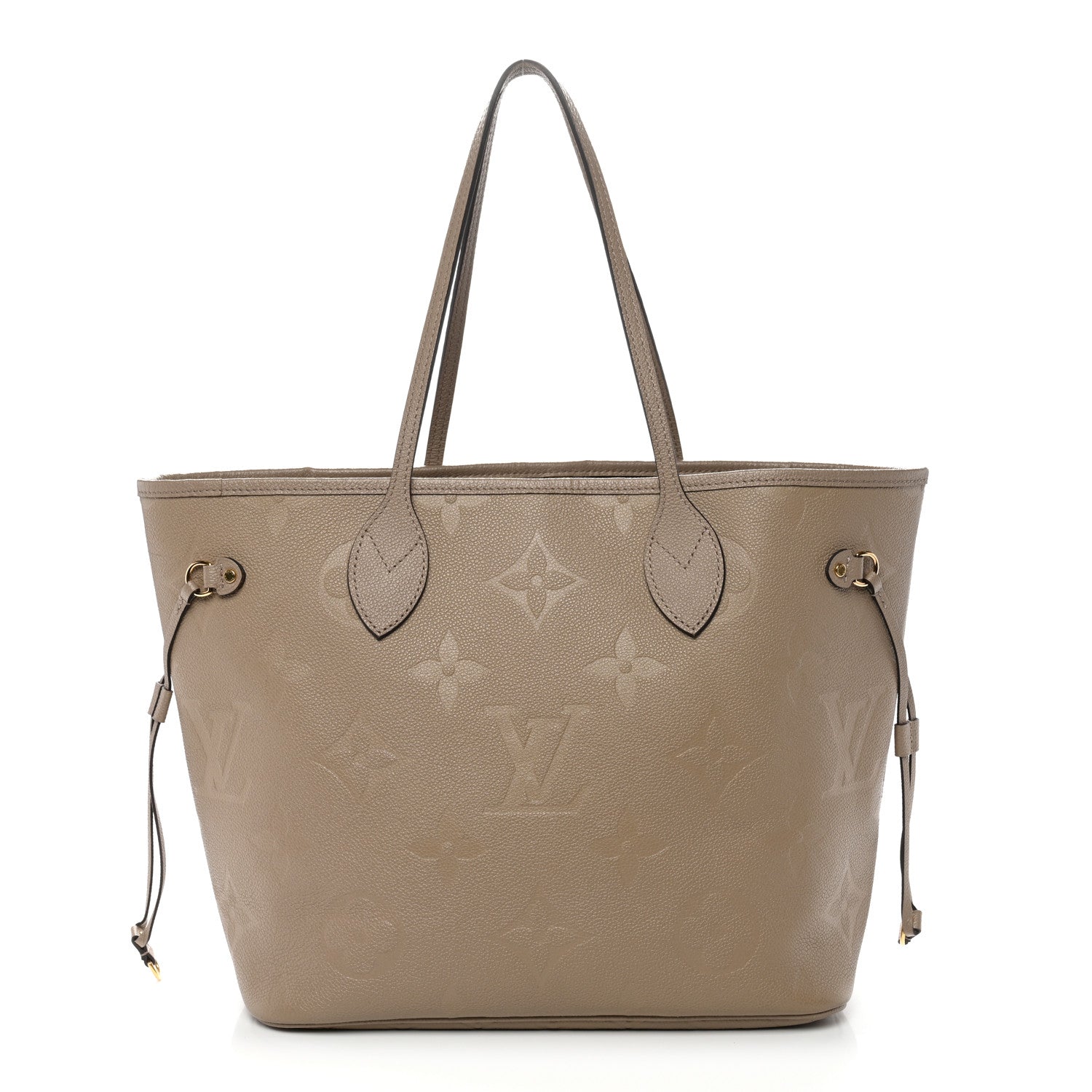 Louis Vuitton Empreinte Monogram Giant Neverfull MM Tourterelle 1 of 9