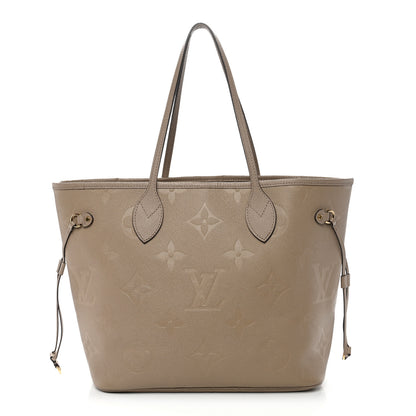 Louis Vuitton Empreinte Monogram Giant Neverfull MM Tourterelle 1 of 9