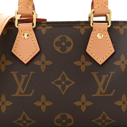 Louis Vuitton Monogram Nano Speedy Bandouliere 8 of 13