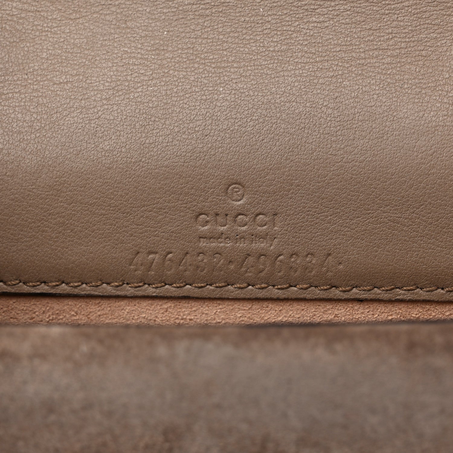 Gucci GG Supreme Monogram Super Mini Dionysus Shoulder Bag Taupe 6 of 8