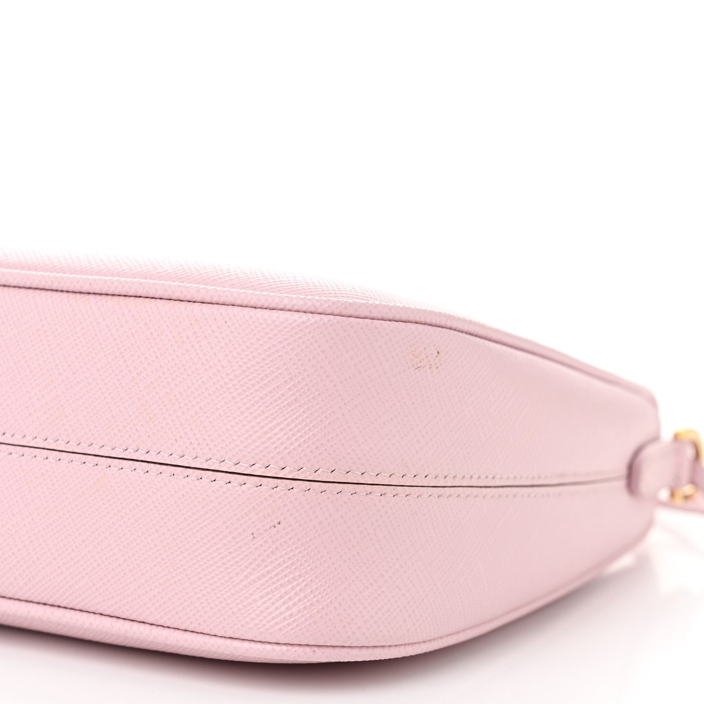 Saffiano Lux Re-Edition 2005 Shoulder Bag Alabastro