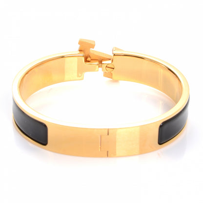 Hermes Enamel Narrow Clic Clac H Bracelet PM Black 6 of 8
