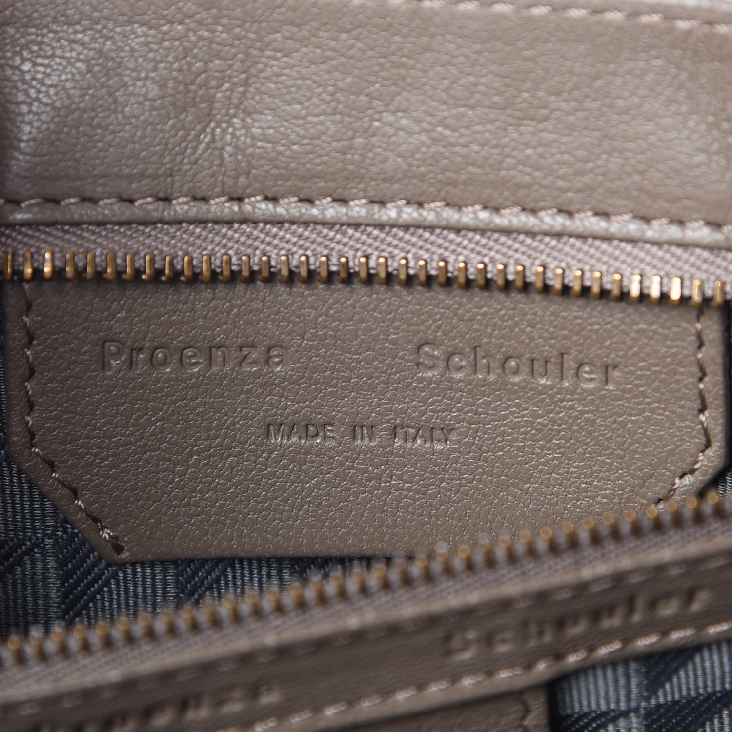 Proenza Schouler Lambskin Medium PS1 Satchel Smoke 6 of 7