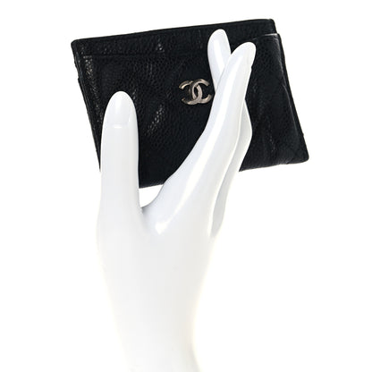 Chanel Caviar Quilted Card Holder Black 2 of 8