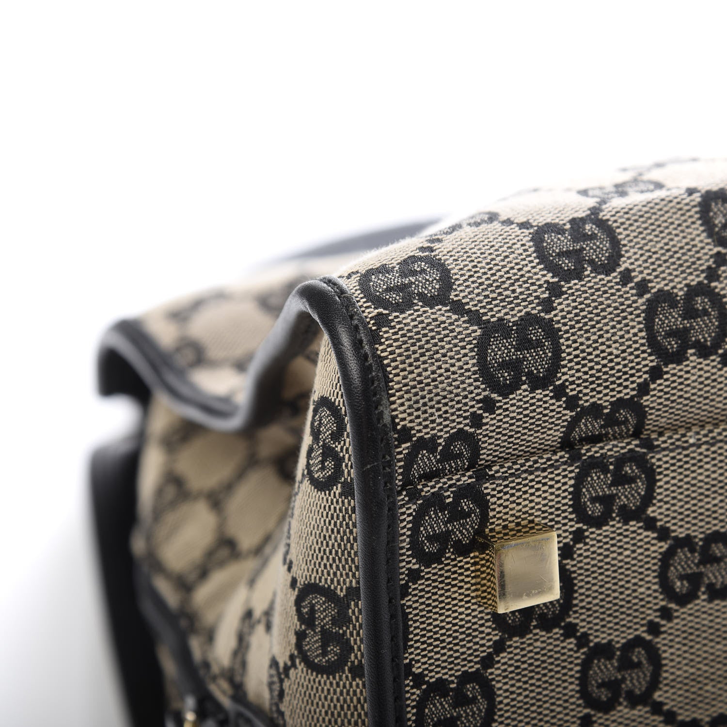 Gucci Monogram Jackie Shoulder Bag Navy 8 of 15