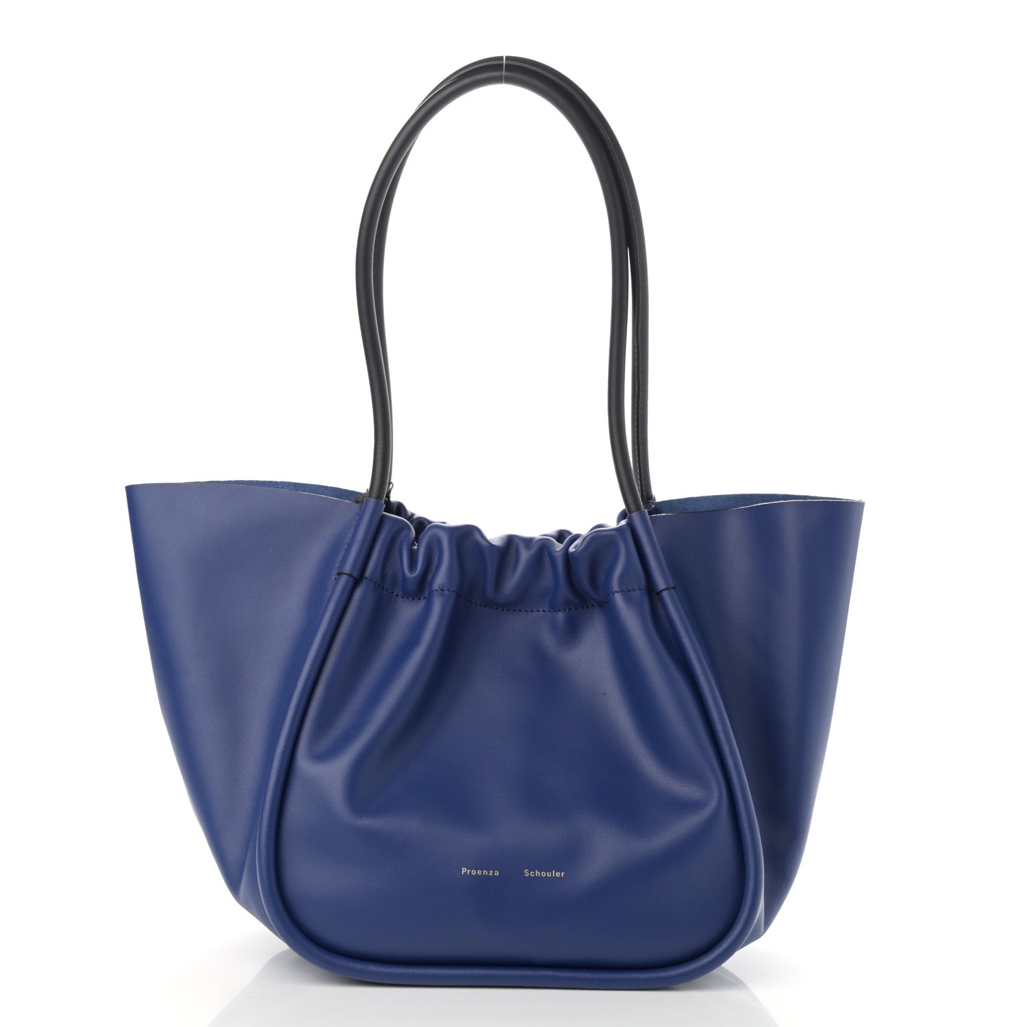 Proenza Schouler Calfskin Large Ruched Tote Cobalt 2 of 9