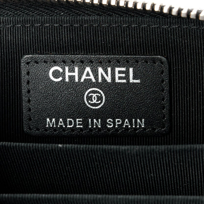 Chanel Caviar Quilted Zip Coin Purse Black 6 of 11