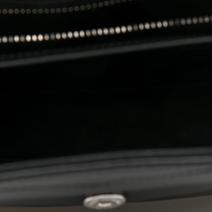 Saint Laurent Calfskin Y Quilted Monogram Toy Loulou Crossbody Bag Black 5 of 9