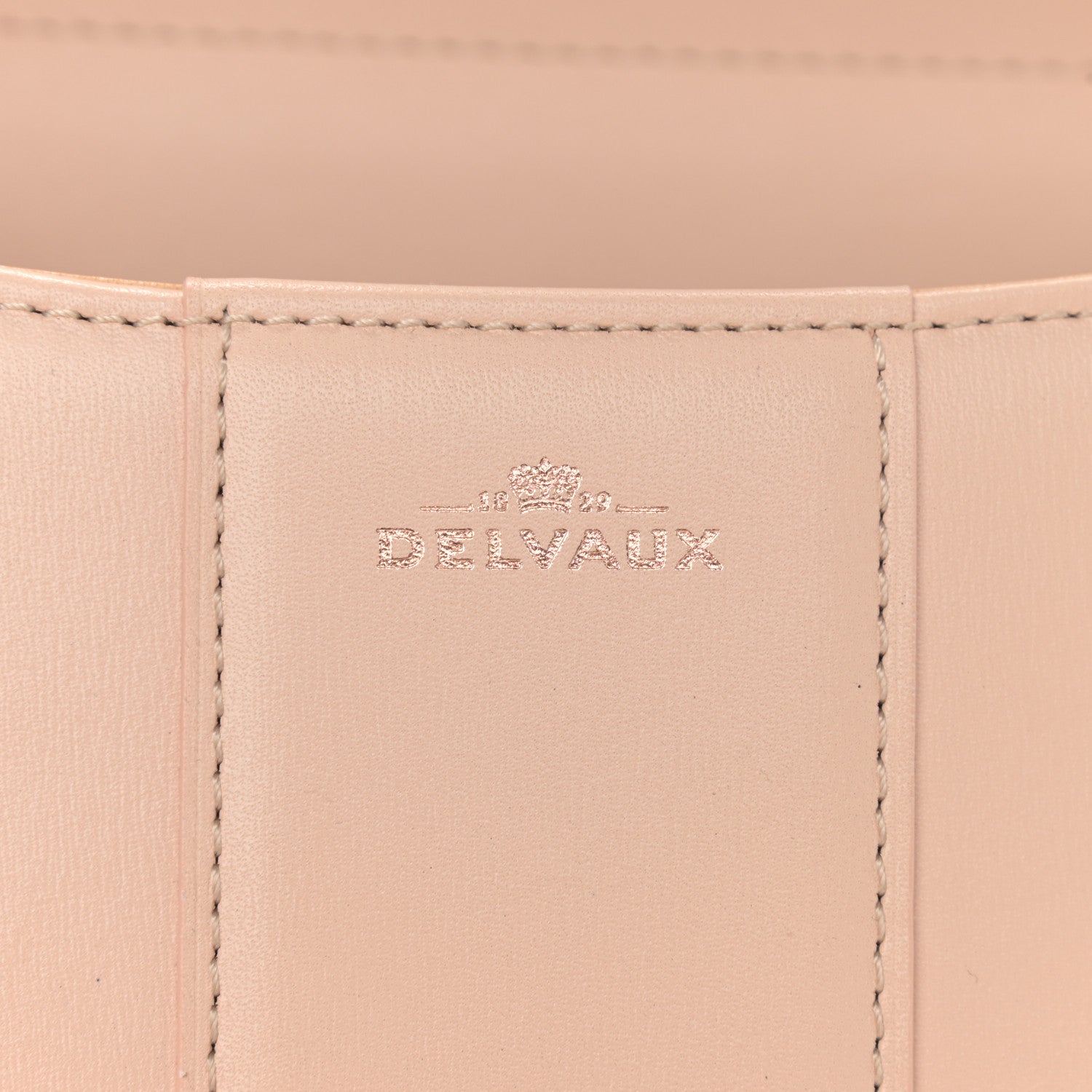 Delvaux Box Calfskin Mini Brillant Satchel Nude 6 of 10