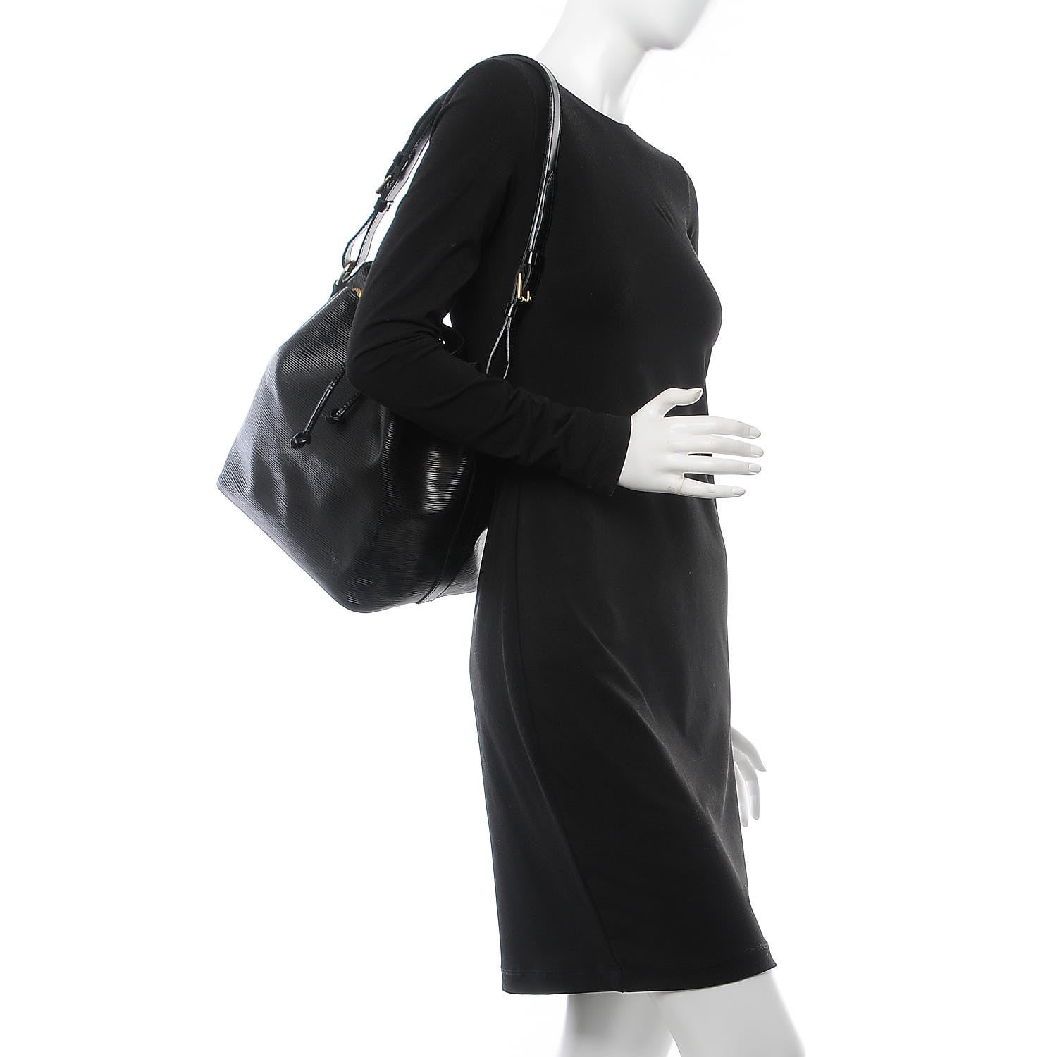 Louis Vuitton Epi Petit Noe Black 2 of 10