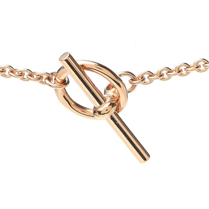 Hermes 18K Rose Gold TPM Chaine d'Ancre Punk Necklace ST 4 of 6