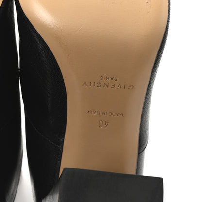 Givenchy Grained Goatskin 4G Logo Mules 40 Black 13 of 20