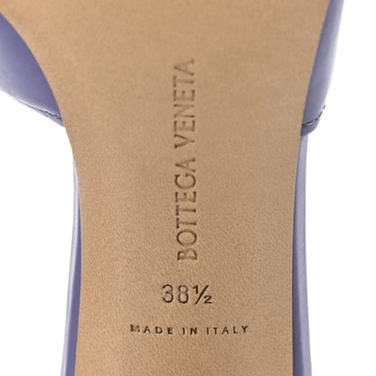 Bottega Veneta Vienna Calfskin The Band Sandals 38.5 Lavender 6 of 7