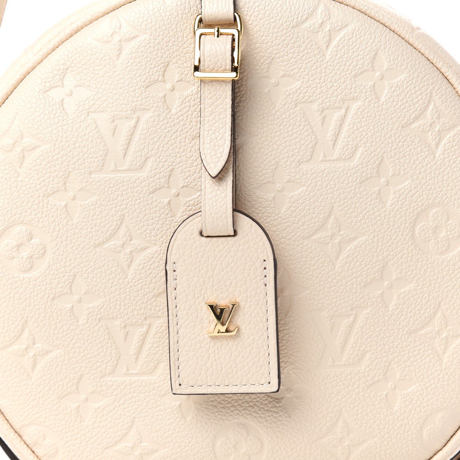 Louis Vuitton Empreinte Boite Chapeau Souple MM Creme 9 of 9