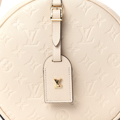 Louis Vuitton Empreinte Boite Chapeau Souple MM Creme 9 of 9