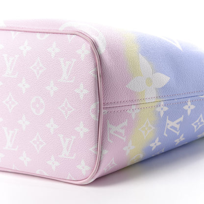 Louis Vuitton Monogram Escale Neverfull MM Pastel 7 of 11