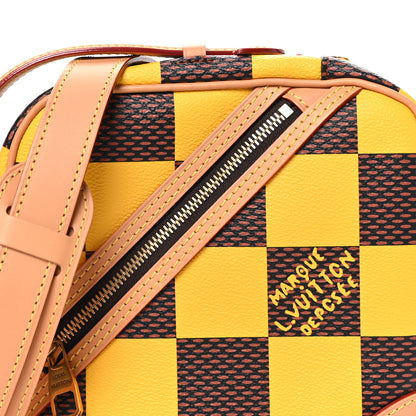 Louis Vuitton Damier Pop Chess Messenger Jaune Mat 7 of 9